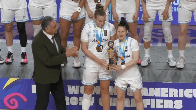 Argentina se corona campeona en el Sudamericano Femenino de básquet al vencer a Venezuela