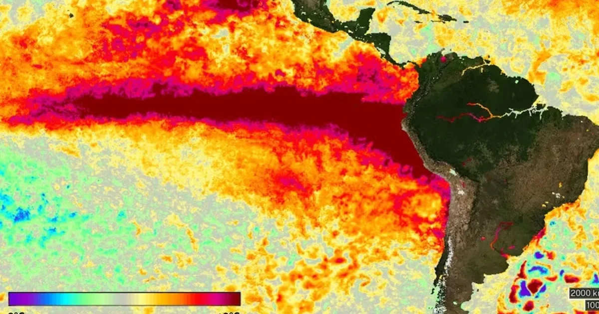 Aumento de temperaturas en el Pacífico activa alertas por El Niño y clima extremo en Argentina