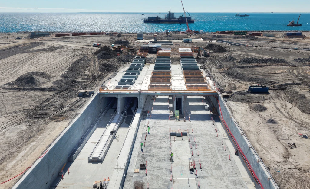 Avanza la construcción del túnel Fehmarnbelt entre Dinamarca y Alemania, pero enfrenta desafíos