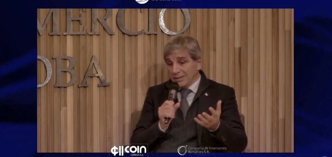 Caputo: Argentina necesita ser reconstruida tras 25 años de crisis económica