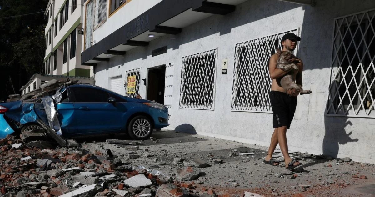 Colombia declara emergencia tras devastador terremoto de magnitud 7,4