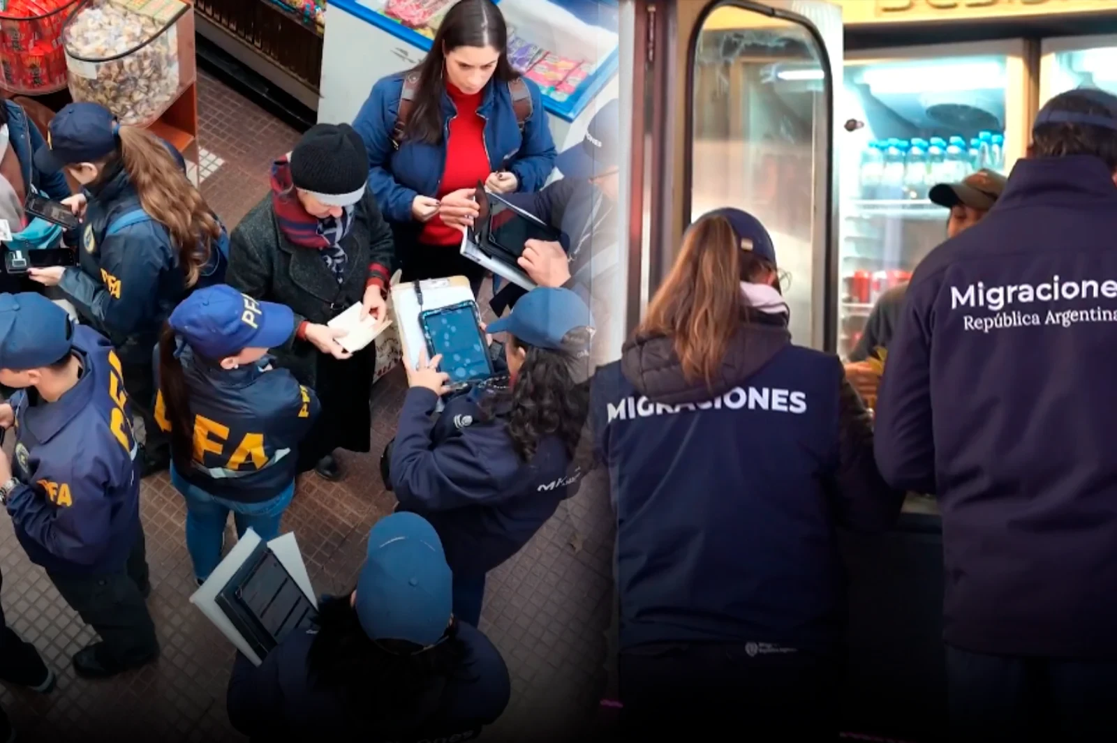 Controles migratorios del Gobierno en el Barrio Chino de Buenos Aires