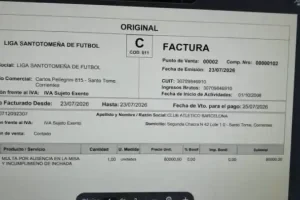El Club Atlético Barcelona sancionado por no asistir a una misa: multa de 80.000 pesos