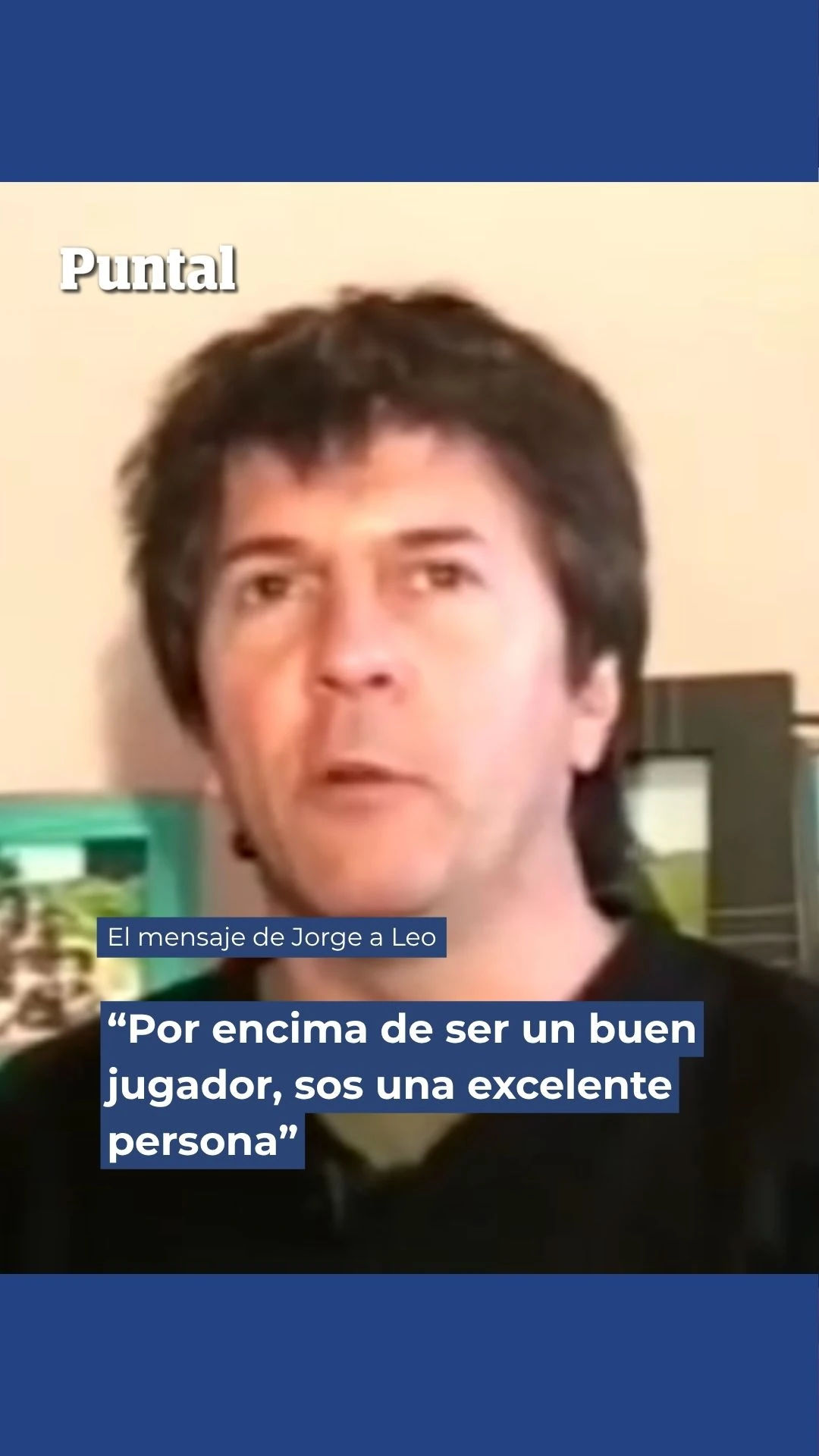 El emotivo mensaje de Jorge Messi a su hijo Lionel en 2007