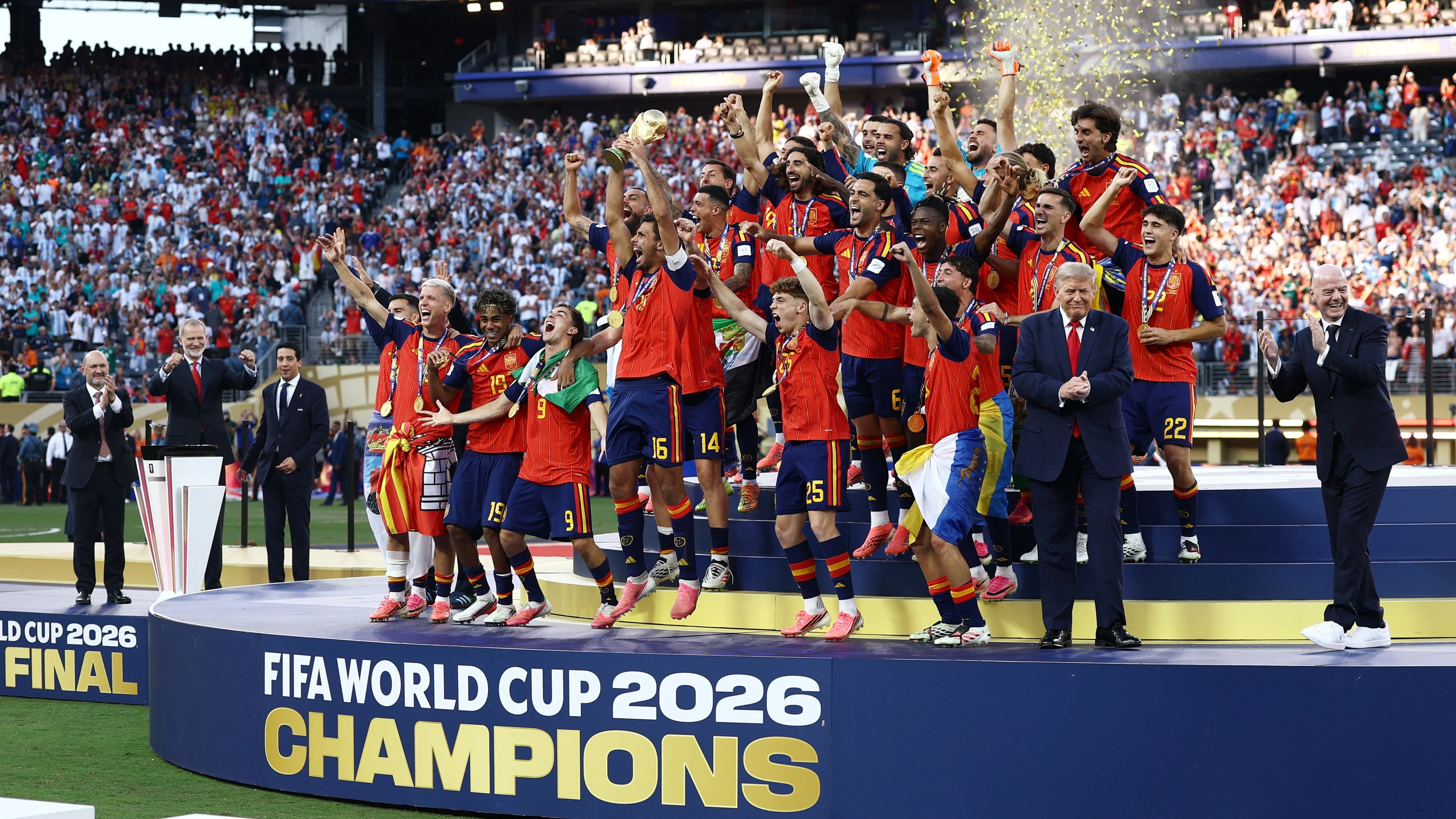 España gana la Copa del Mundo, pero el IRS retiene parte del premio por impuestos
