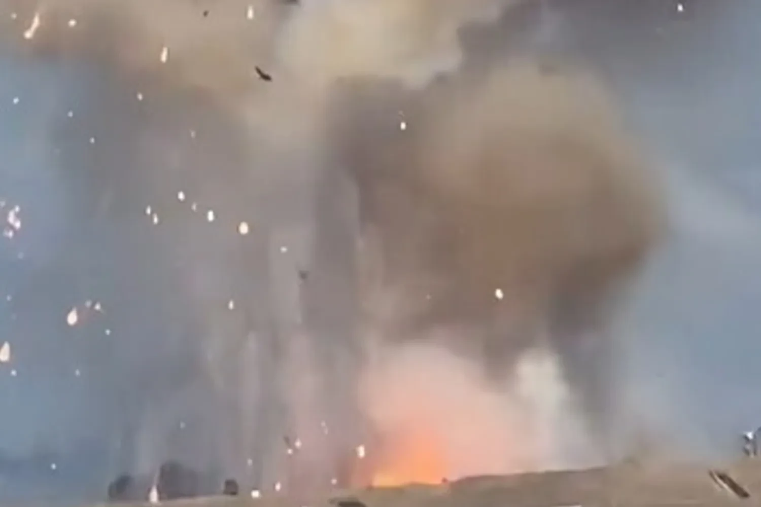 Explosión en la fábrica de municiones KNDS Ammo Italy en Colleferro