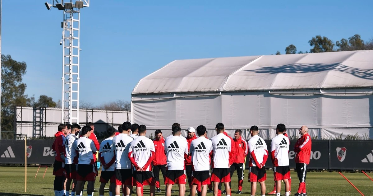 Francisco Ortega se incorpora a River y sorprende a Coudet en su primer entrenamiento