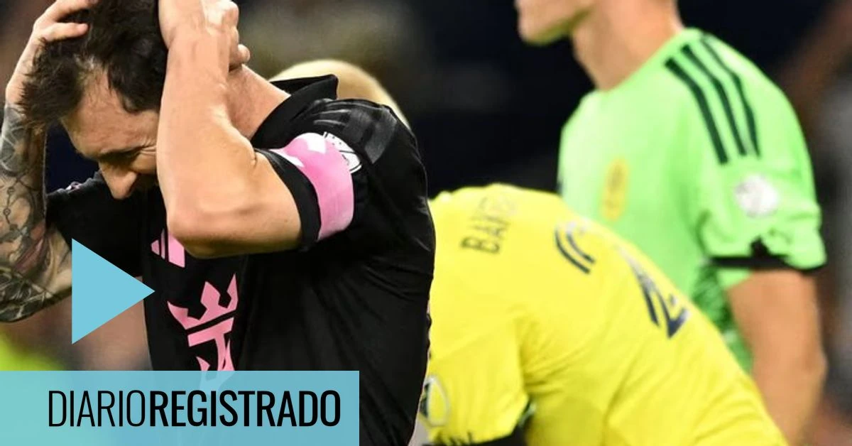 Inter Miami fue goleado por Nashville y Messi erró otro penal