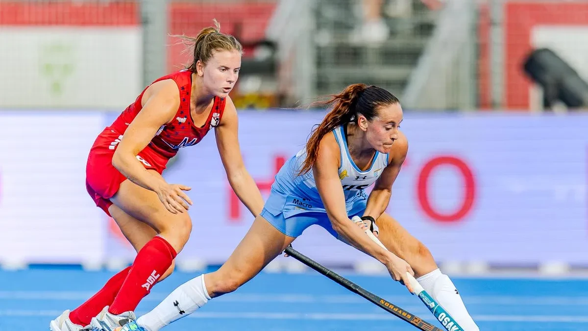 Las Leonas debutan con empate 1-1 ante Estados Unidos en el Mundial de Hockey
