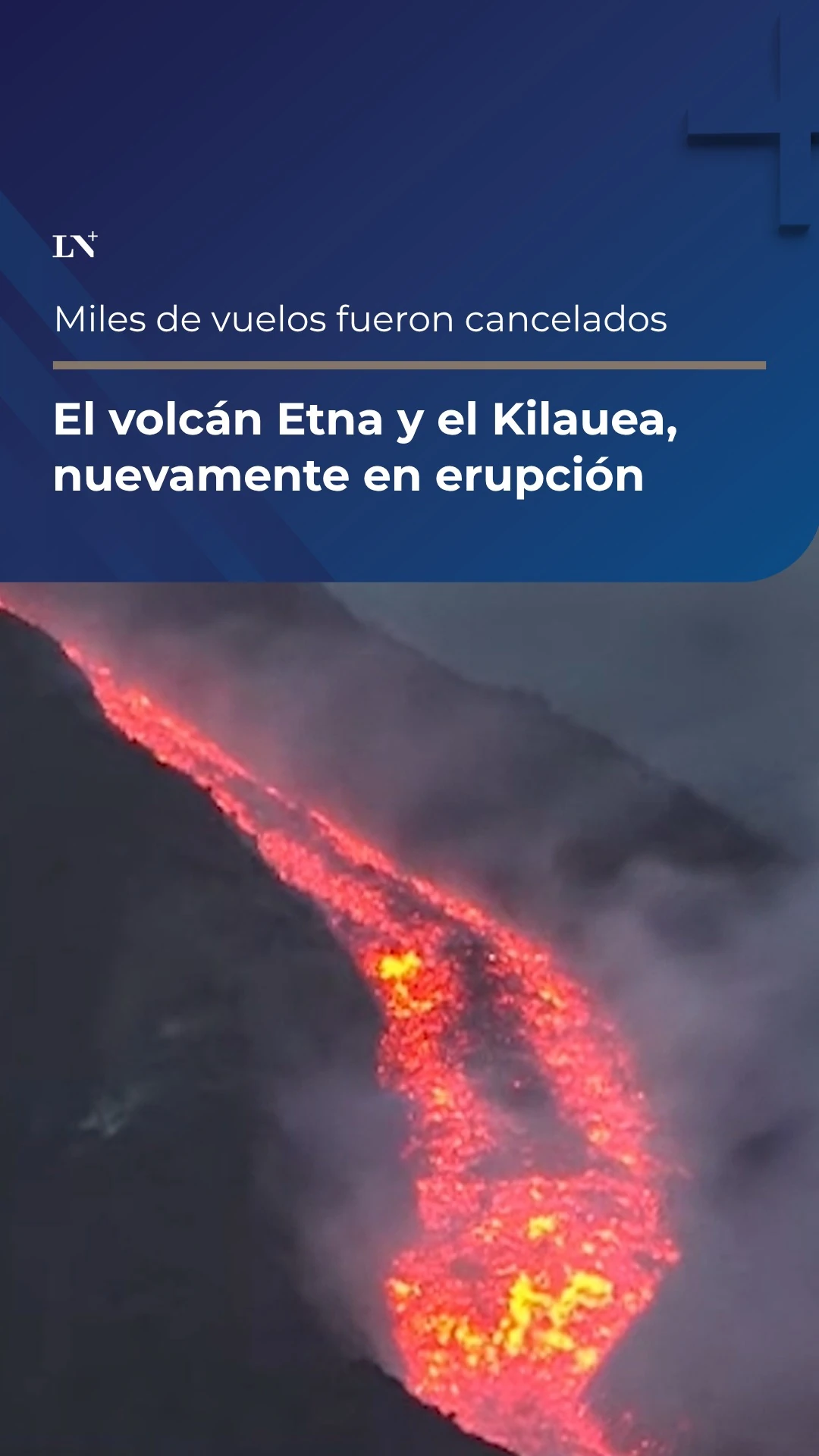 Los volcanes Etna y Kilauea en erupción causan cancelaciones de vuelos