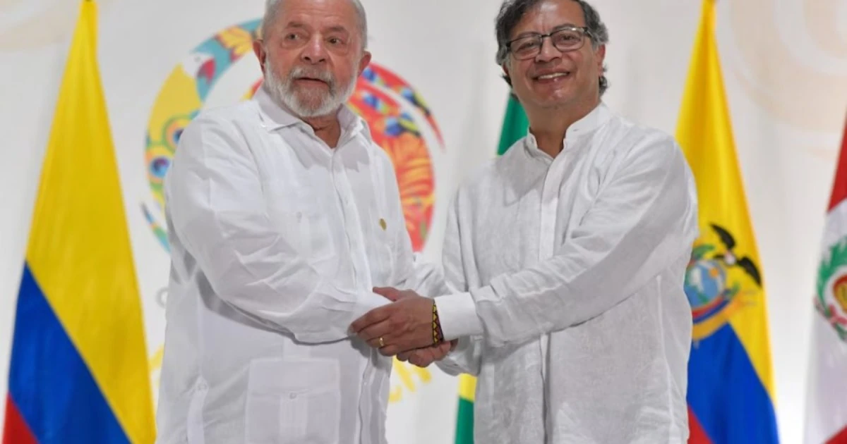 Lula da Silva expresa su gratitud a Gustavo Petro antes de la nueva administración en Colombia