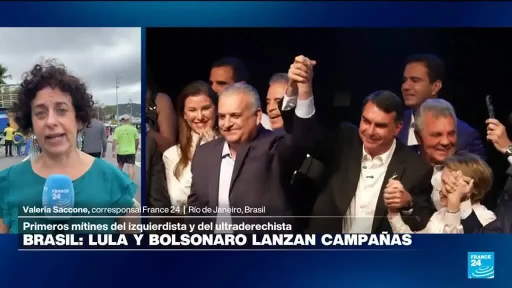 Lula y Bolsonaro inician sus campañas presidenciales con grandes mítines en Brasil