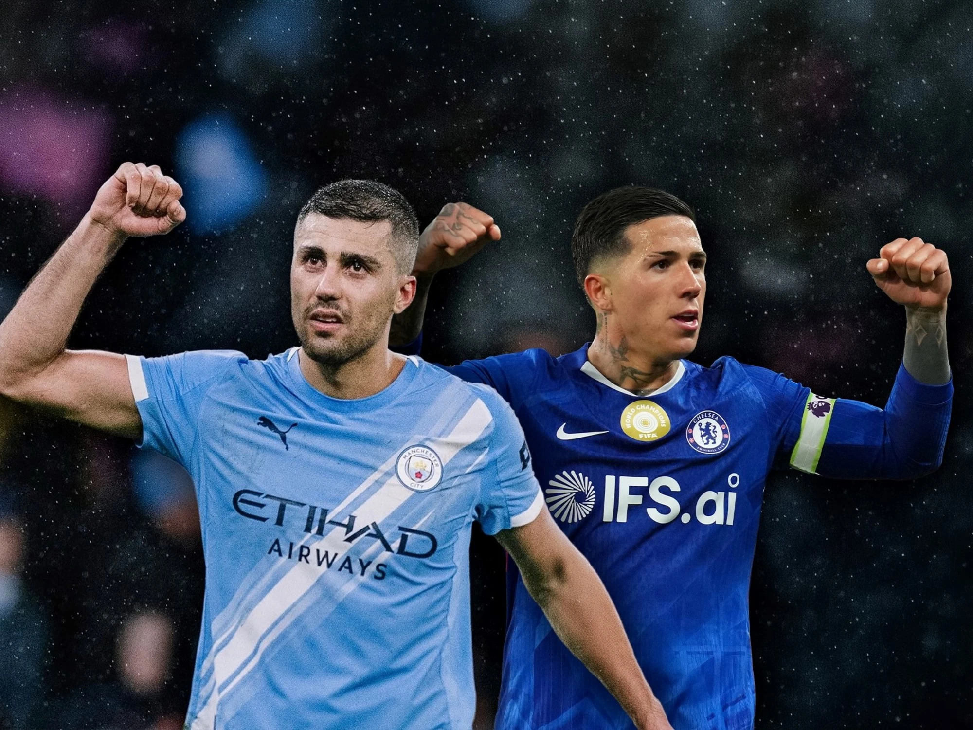 Manchester City rechaza oferta del Barcelona por Rodri mientras negocia por Enzo Fernández