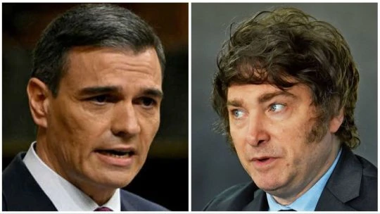 Milei acusa a Sánchez de manipular la inmigración para ganar votos en España