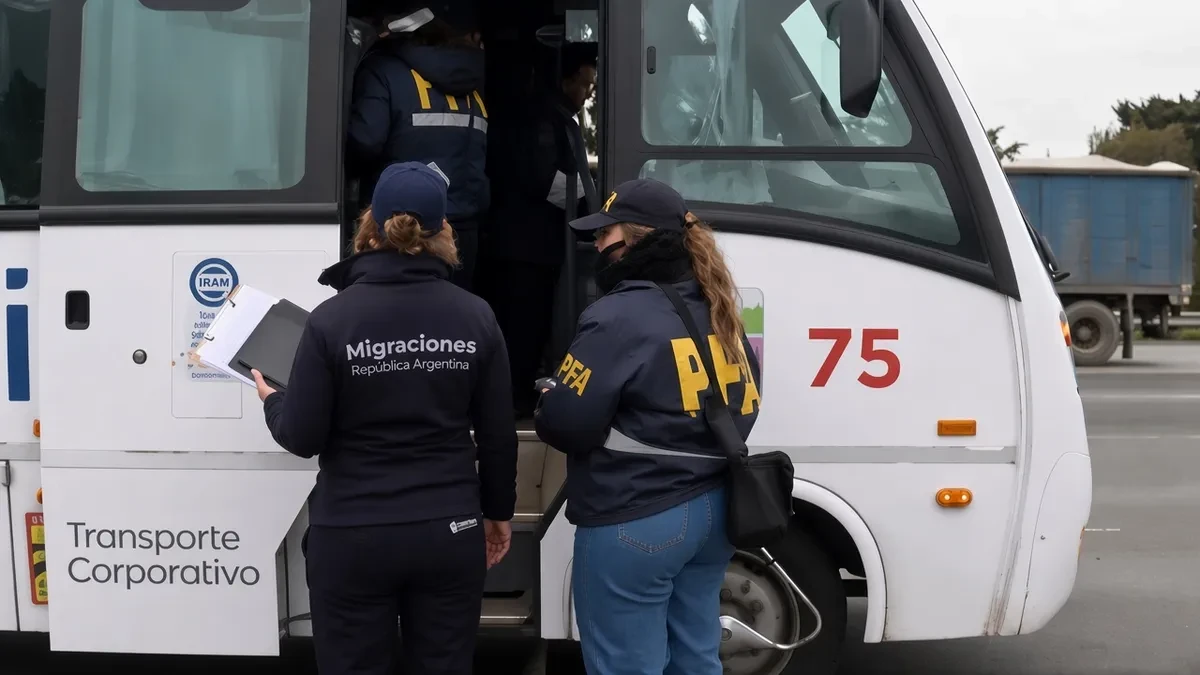 Operativo de Migraciones en la Autopista Rosario-Buenos Aires: Retenidos y Expulsiones