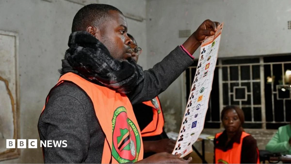 Reanudación del conteo de votos en Zambia tras incidentes de violencia