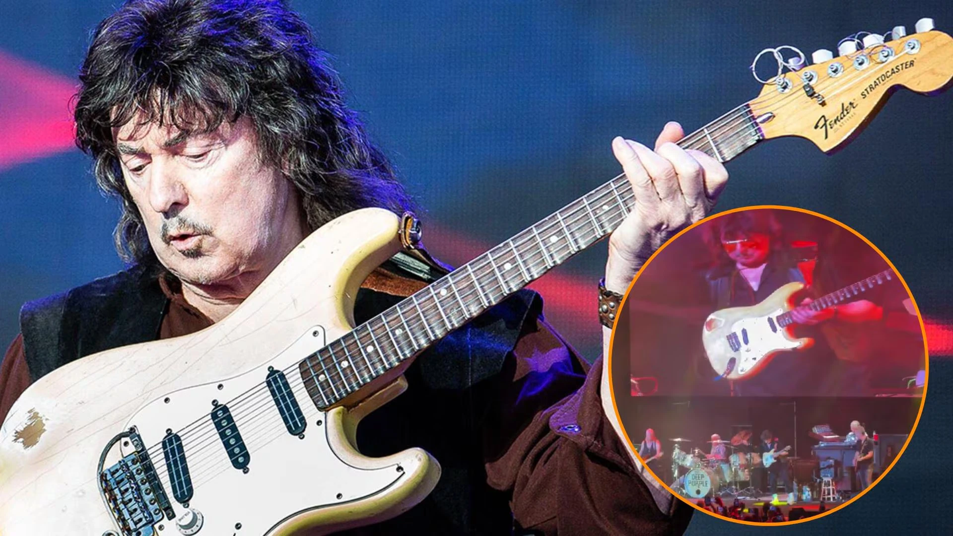 Ritchie Blackmore se reúne con Deep Purple tras 33 años en un emotivo concierto