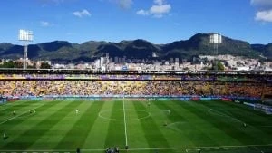 River Plate se prepara para su partido en Bogotá tras sismo en Colombia