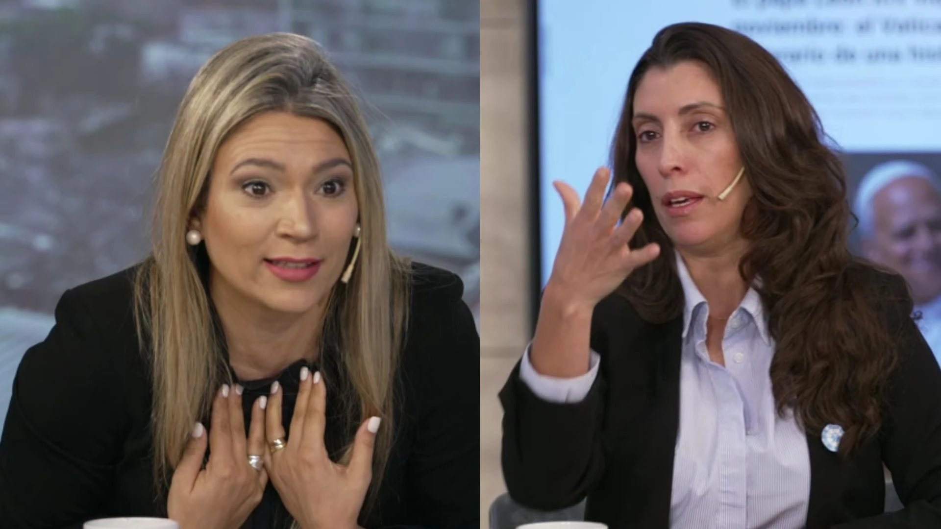 Senadoras enfrentadas por la nueva Ley de Propiedad Privada en el Senado argentino