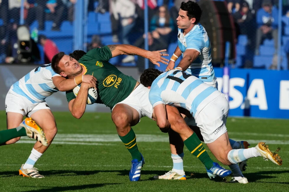 Sudáfrica supera a Argentina 17-10, pero pierde a su capitán Kolisi por lesión