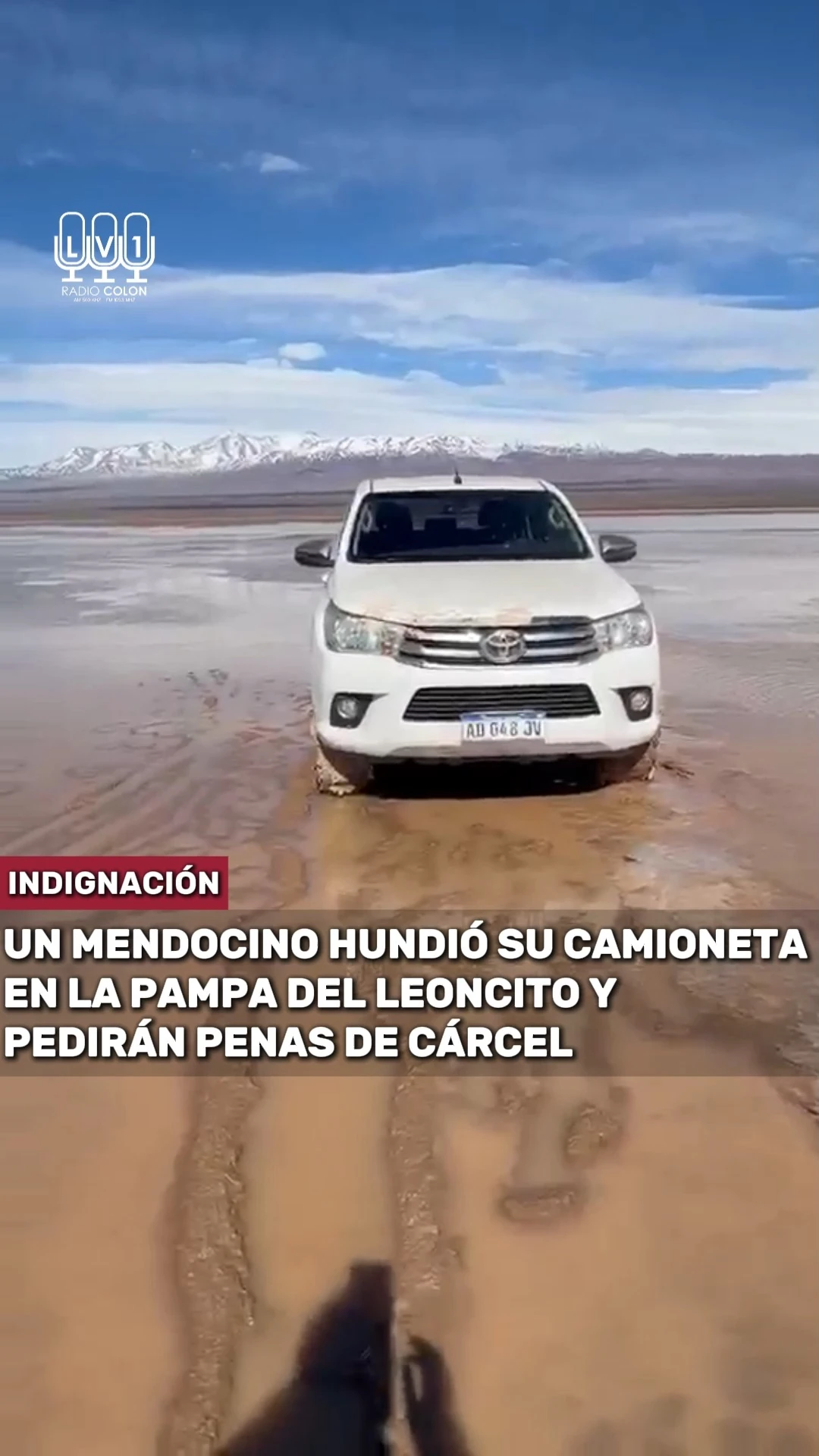 Turista mendocino causa daño ambiental en Calingasta tras ignorar advertencias