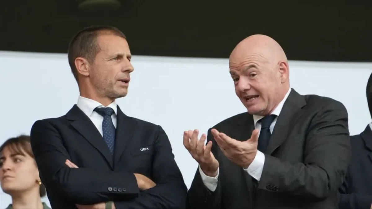 UEFA se distancia de FIFA y Conmebol critica duramente a Infantino