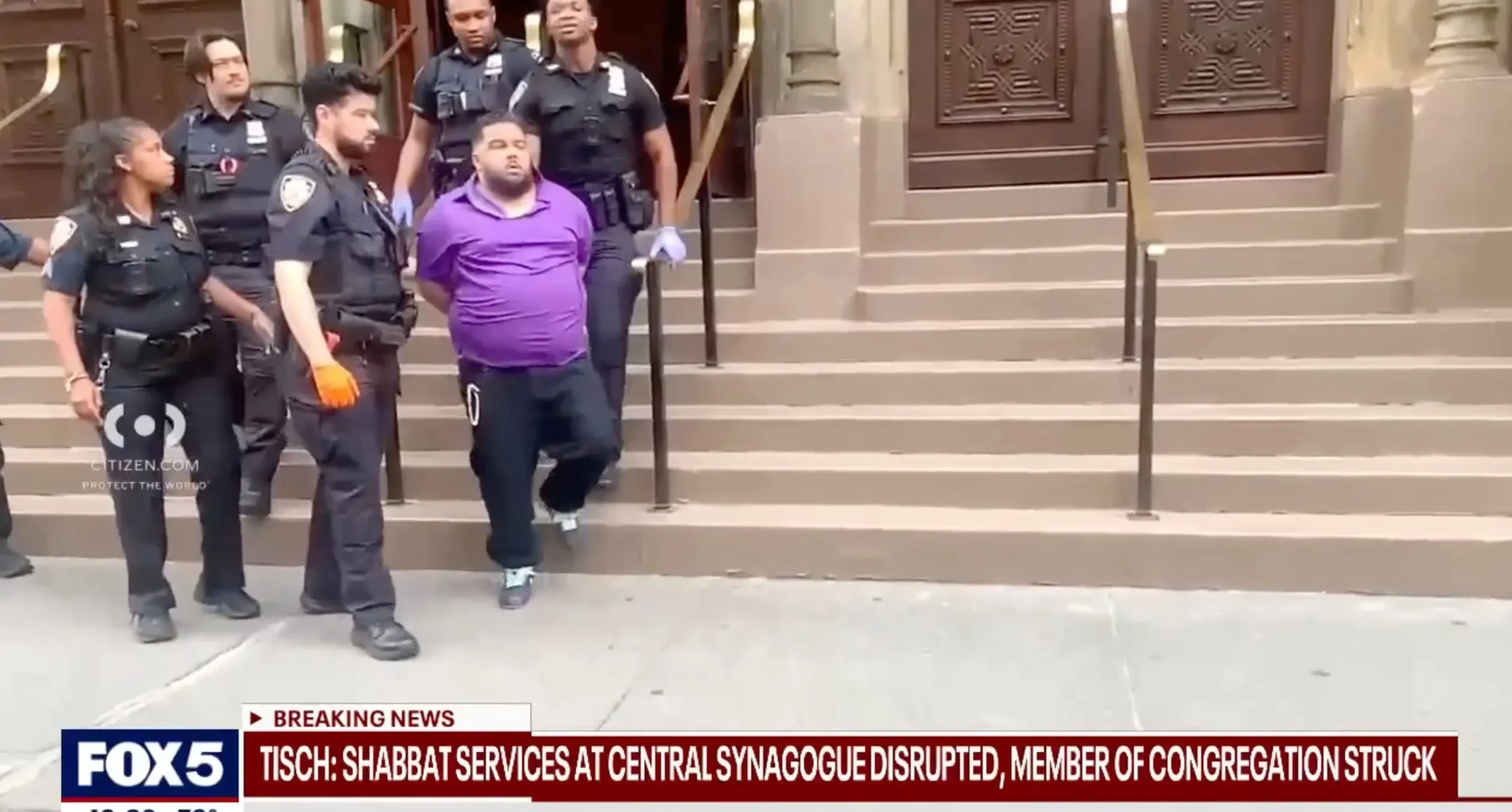 Un ataque antisemita sacude una sinagoga en Manhattan durante Shabbat