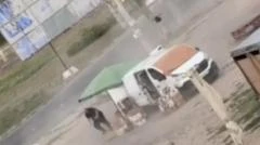 Un dron ruso ataca a un vendedor ambulante en Ucrania en un ataque 'safari'