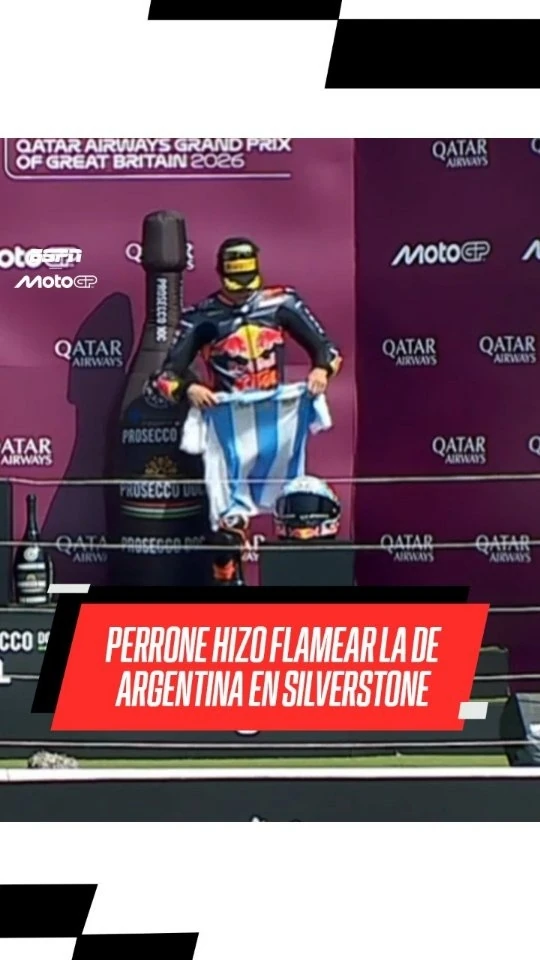 Valentín Perrone brilla en Silverstone con la camiseta argentina
