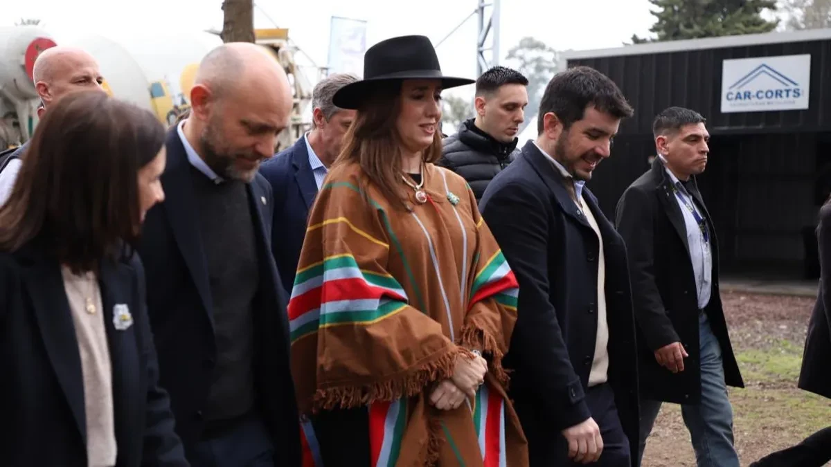 Victoria Villarruel se muestra en Venado Tuerto y distancia su imagen de Milei