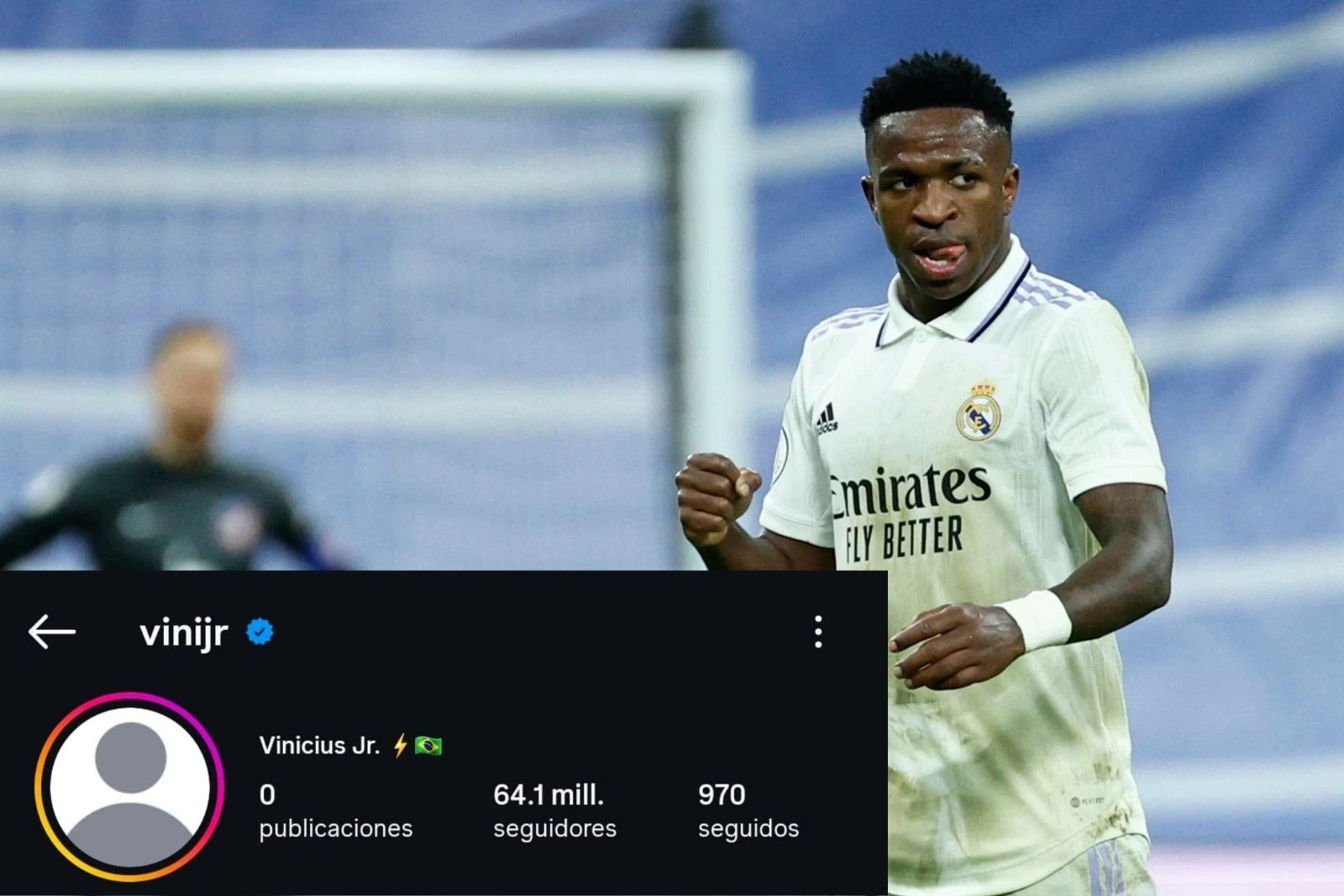 Vinícius Jr. borra todas sus publicaciones de Instagram en medio de negociaciones con Madrid